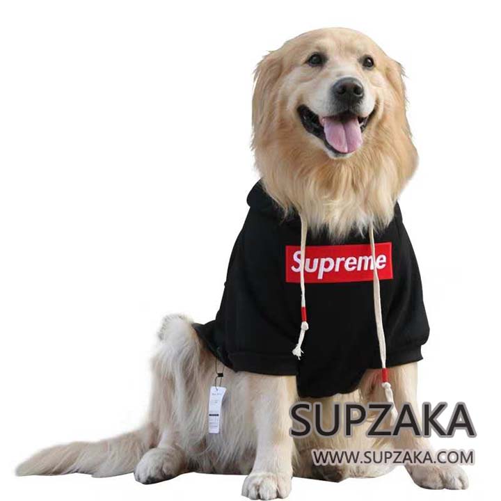 supreme 犬の服 ボックスログ刺繍