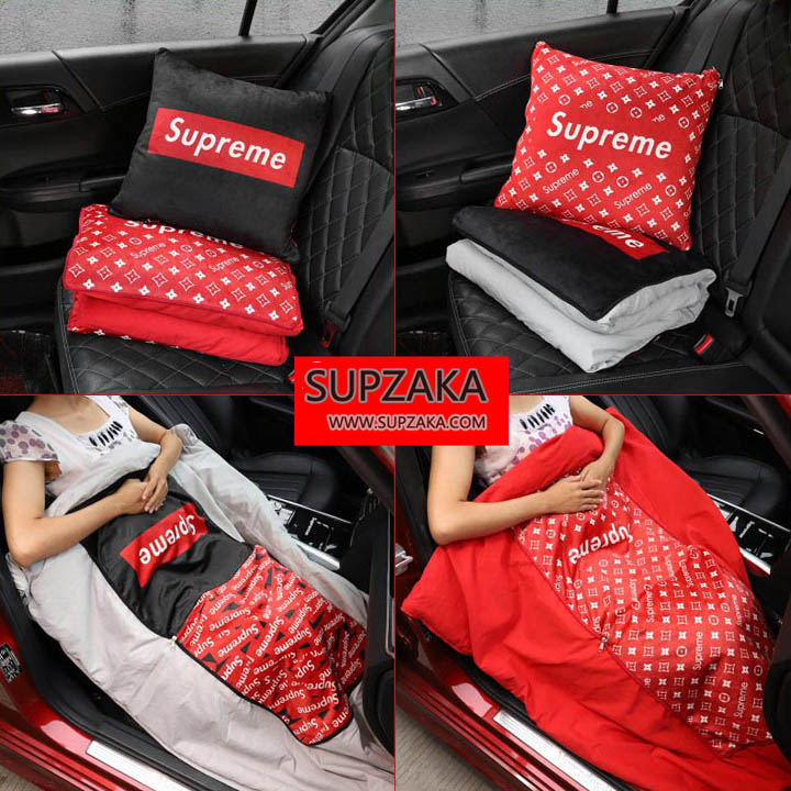 supreme 車用抱き枕 毛布 両用抱き枕