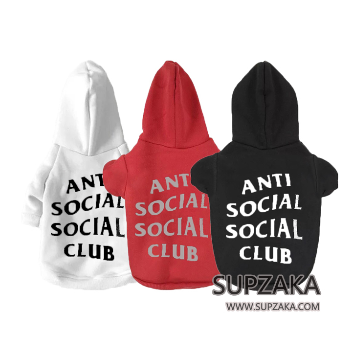 Anti Social Social Club 犬服 パーカー