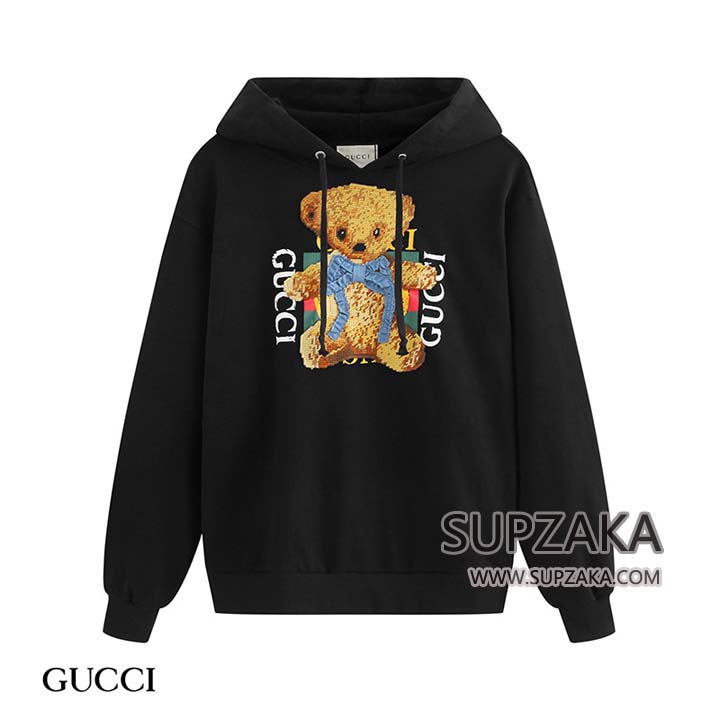 グッチ テディベアパーカー 可愛い GUCCI フードパーカー