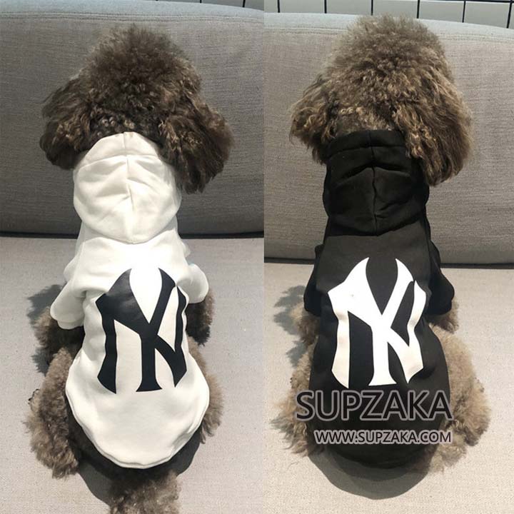 ニューヨーク・ヤンキース NY ペット服 犬用 パーカー