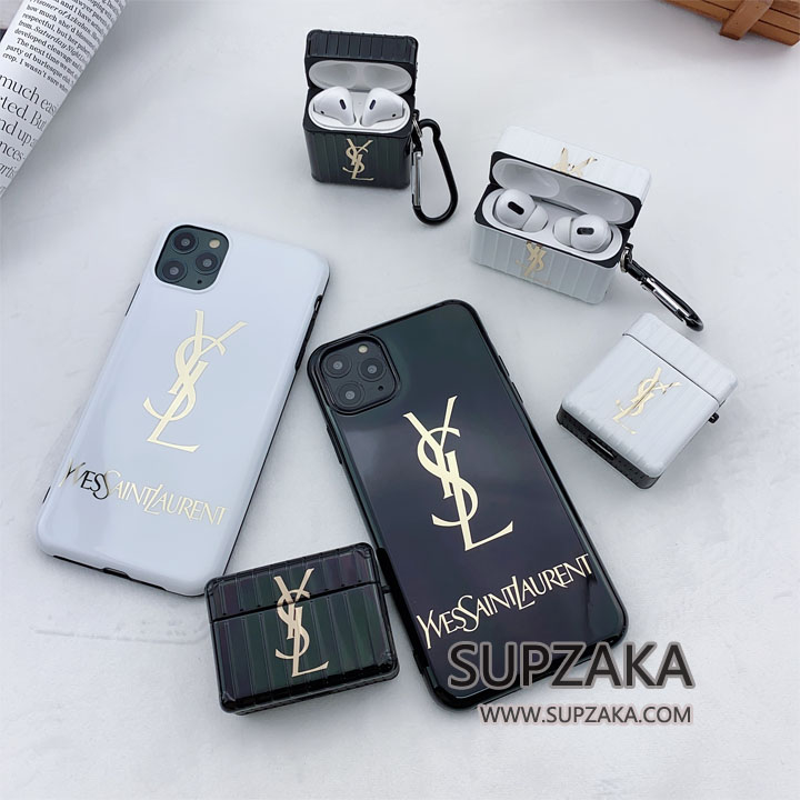 YSL iPhone11 カバー ソフト メッキログ