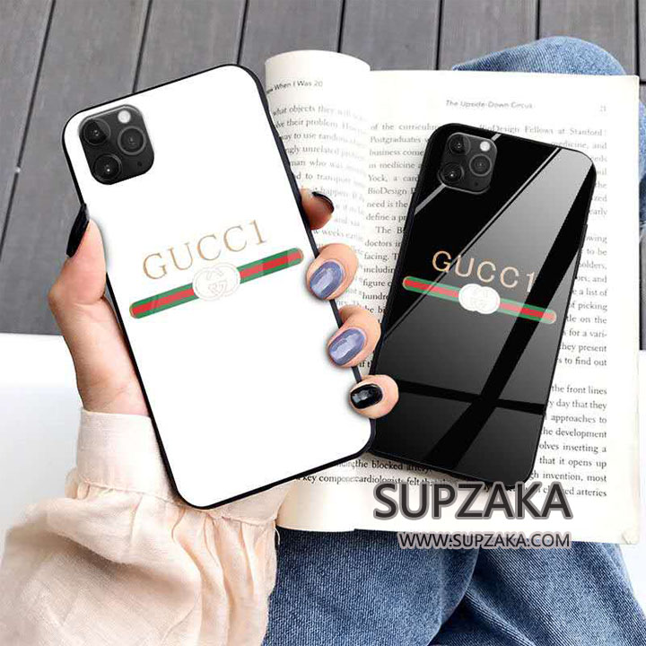 GUCCI iphone11pro ケース 背面ガラス