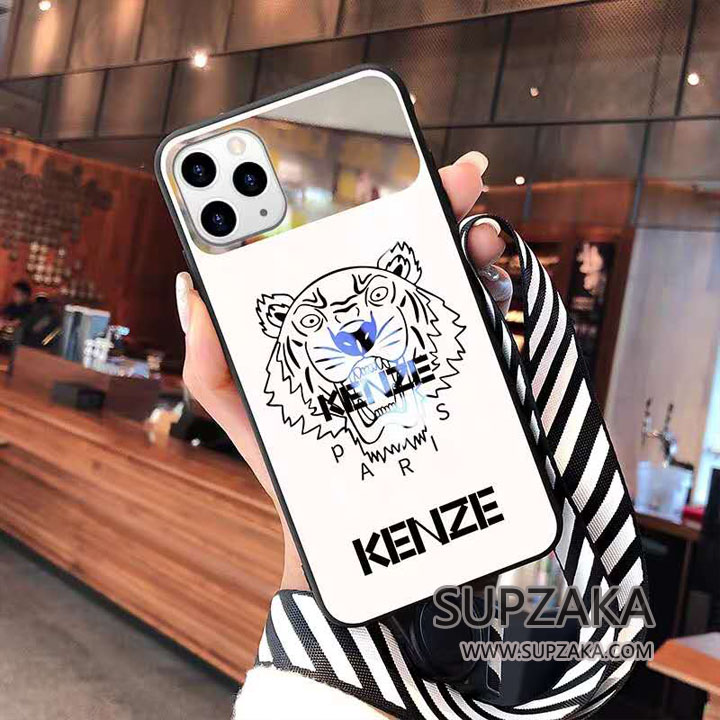 KENZO iPhone11 Pro ケース 背面ガラス 鏡