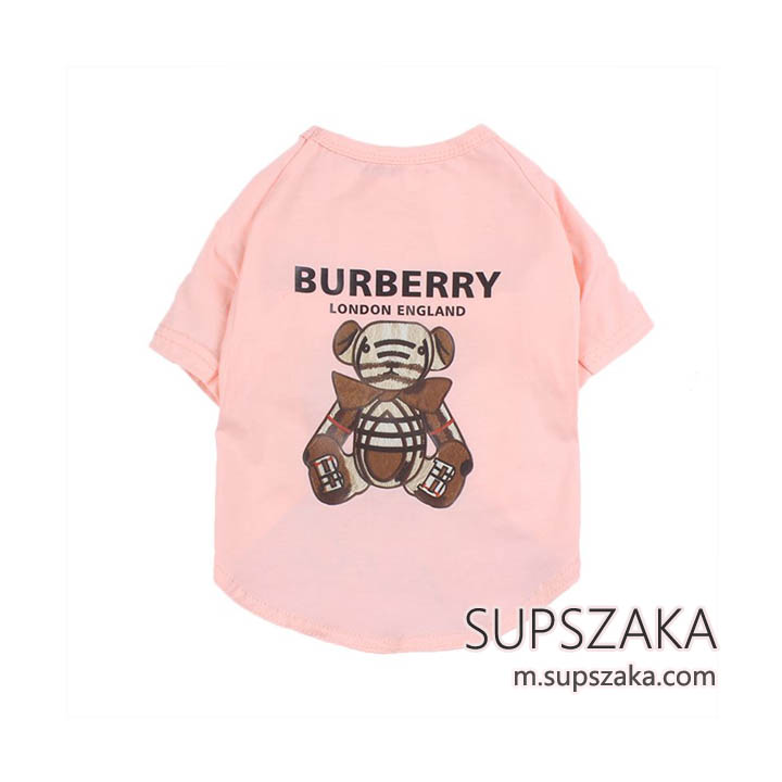 BURBERRY 犬 服 Tシャツ