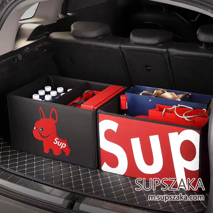 SUPREME 車用 トランク 収納ボックス シュプリーム カー用品