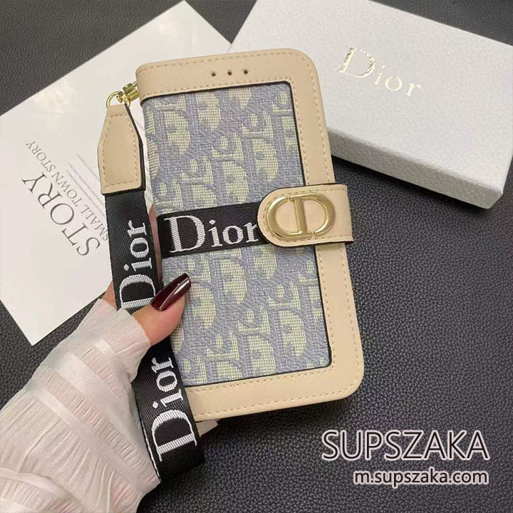 手帳型 iPhone15 Pro Max ケース ブランド Dior